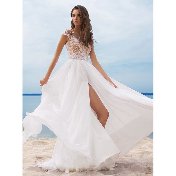 

2019 new fashion women's summer casual solid sleeveless v-neck dress lace dress bandage white long, Black;gray