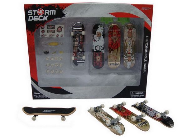 

accessories creative graffiti finger skateboard mini plastic fingerboard anti stress hand wrist finger exercise toy child gift