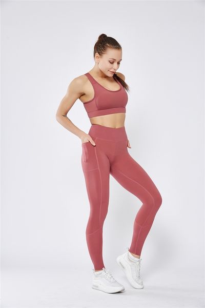 

fffcai 2020 women fitness running yoga run pant leggings sports elastic pants for yoga gym sport trousers running tights female sport pants, White;red