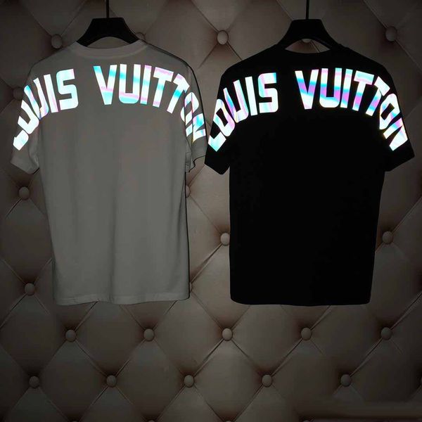 

2019 париж болельщики футболки мужская одежда женщины лето повседневная футболки хлопок письмо мода с коротким рукавом 5d отражение медуза ф, White;black