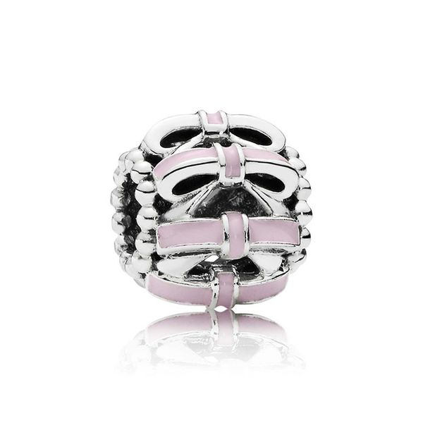 

new 100% 925 sterling silver 1:1 authentic 791778en40 silver sweet sentiments openwork charm bracelet original women jewelry, Black