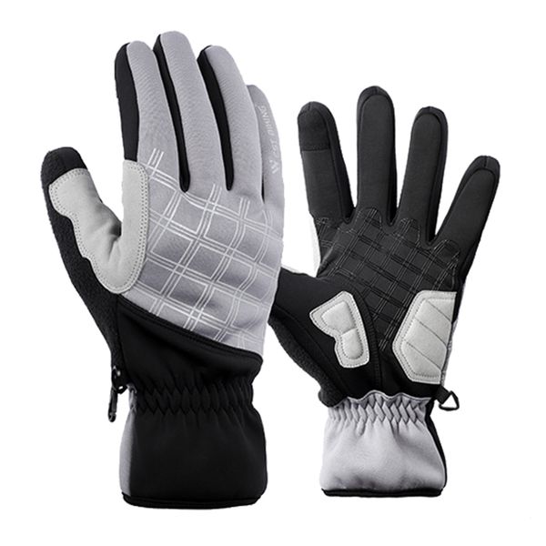 

cycling gloves full finger windproof bicycle glove for mountain bike road riding biking touch screen gloves for men and women - select sizes