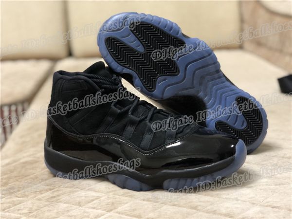 

black wholesale new night 11 prom blue men basketball shoes xi 11s trainers sports sneakers outdoor size 8-13