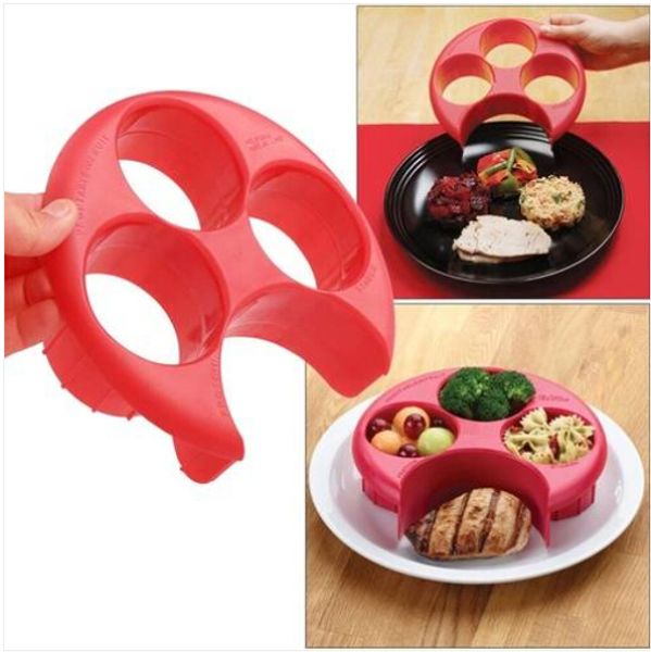 

sales wholesales 2018 meal measure portion control cooking tools with kitchen food plate