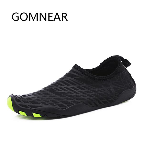 

gomnear men aqua water shoes outdoor sport shoes for men women lightweight breathable fishing sneaker quick drying swimming shoe