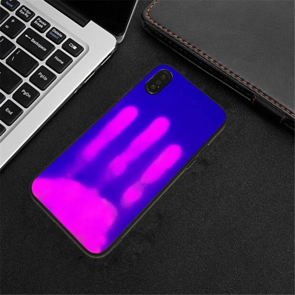 

2020 new creative iphone 11 phone shell thermal induction discoloration apple 11 phone shell protective sleeve
