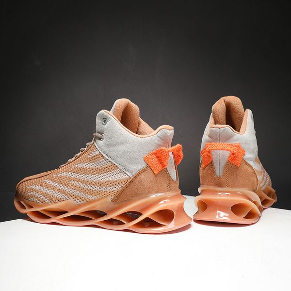 

2019 new brand running training shoes for man walking jogging tennis shoes fashion lace-up athletic breathable blade sneakers