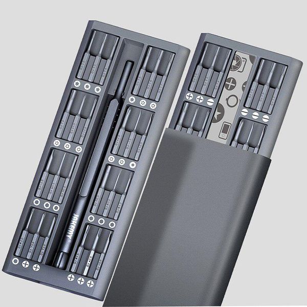 

jm-8169 49 in 1 mini screwdriver set disassembling tools(gray