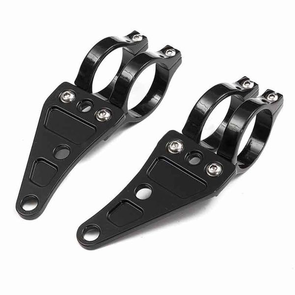 

2pcs 41mm motorcycle headlight mount bracket fork aluminum for chopper /cafe /racer