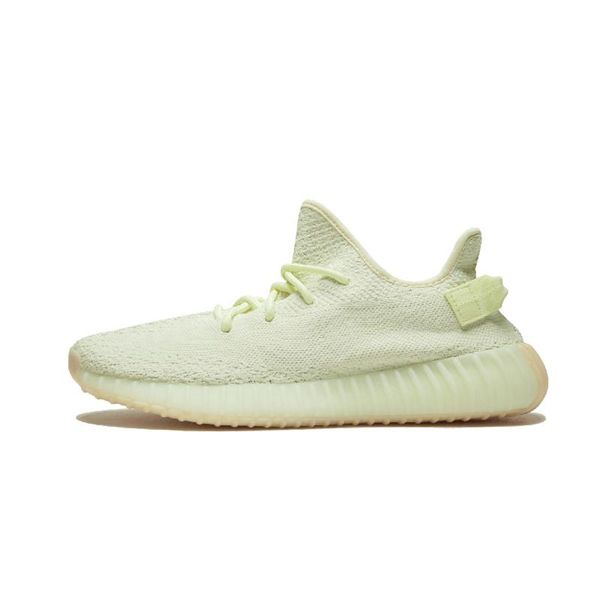 

2019 kanye west v2 men desinger triple running shoes women trainers blue frozen yellow cream zebra bred sports zapatos sneakers size 12