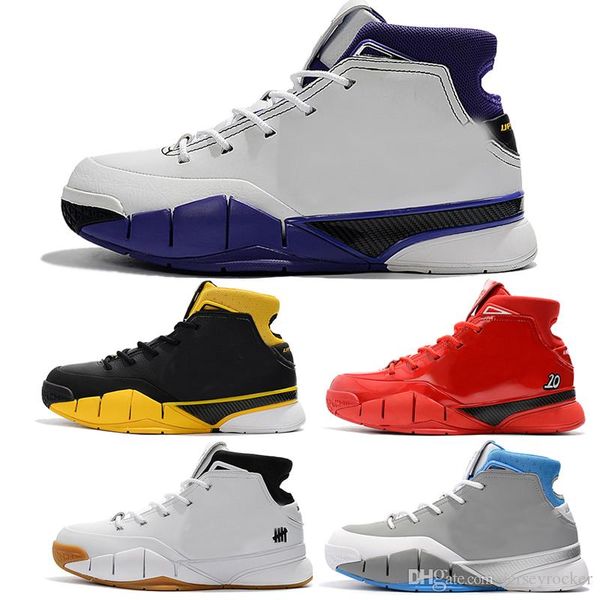 

2020 kobe 1 protro zk1 black gold red thomas camouflage green gum basketball shoes for men kb 1s sports trainers sneakers size 40-46