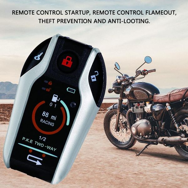 

motorcycle alarm remote control starter motor automotive security devices for motorbike anti theft device remote alarm 11.11 car