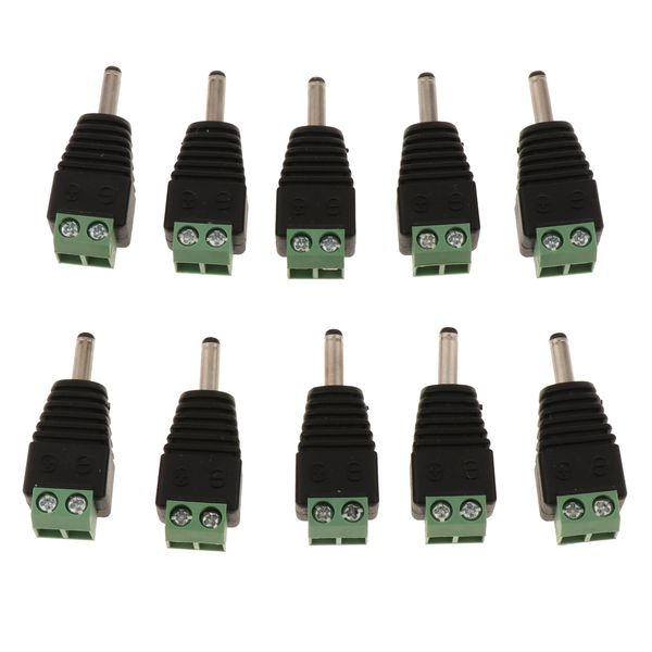 

10 pieces 3.5 x 1.3mm dc power jack adapter connector plug 5v