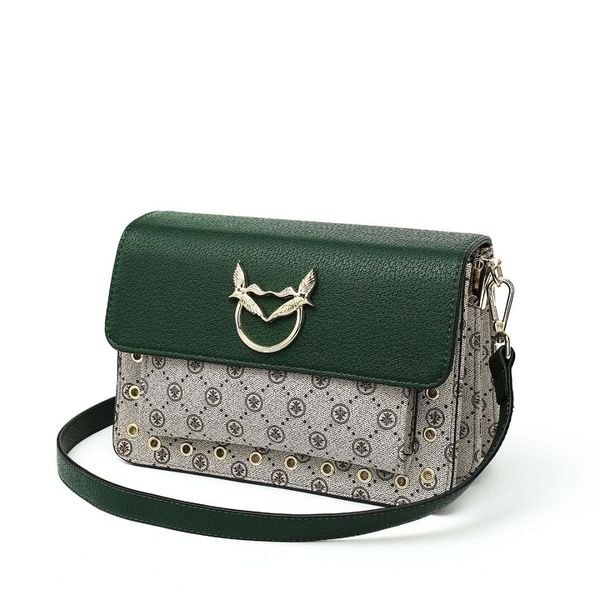 

corolla printing] new fashion trend in 2019 coloured single shoulder slant women's bag slanting