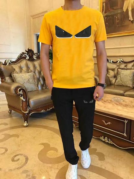 

new mens designer tracksuits sets mens 2020 luxury designer clothes mens designer t shirts+long pants casual running tracksuits sets, Gray