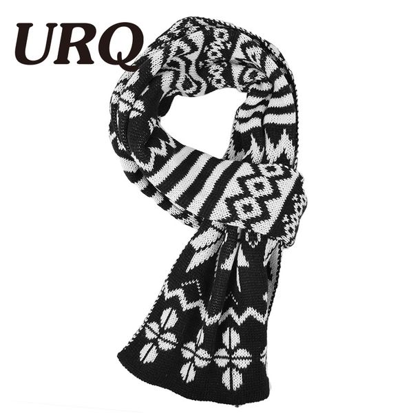 

urq] holiday gift chrismas scarf winter fashion man scarves snow flake scarf warm acrylic cashmere wraps shawl a3a17949, Blue;gray