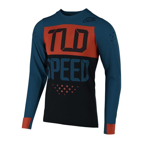 

2020 latest tld long-sleeved downhill suit speed quick-drying off-road racing suit mountain bike riding suit t-shirt long sleeve