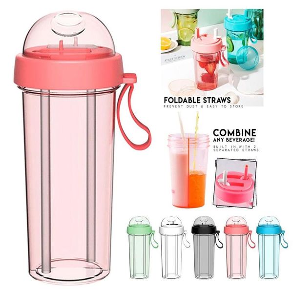 

new plastic water bottle portable transparent bottle leak-proof outdoor sport travel camping 0129