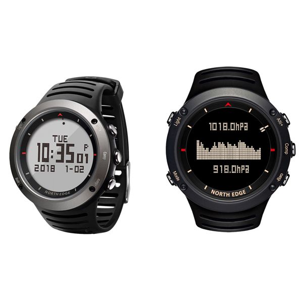 

adults height air pressure degree smart watch time countdown waterproof wrist watch for running climbing swimming
