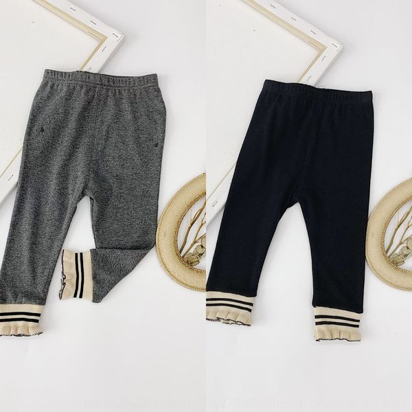 

children's wear 19 autumn girl's western style women's baby all-match leggings lace leggings lace thread pants n509, Blue