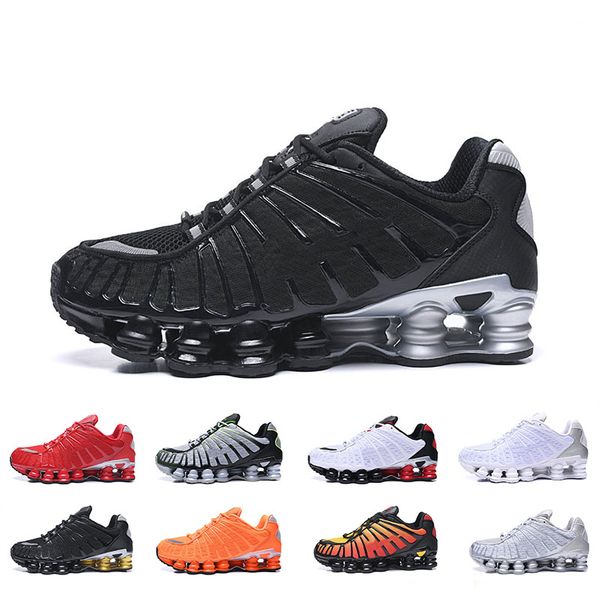 

2020 new classic tl mens trainers running shoes black metallic silver cushion walking jogging sports mens designer sneakers size 40-46