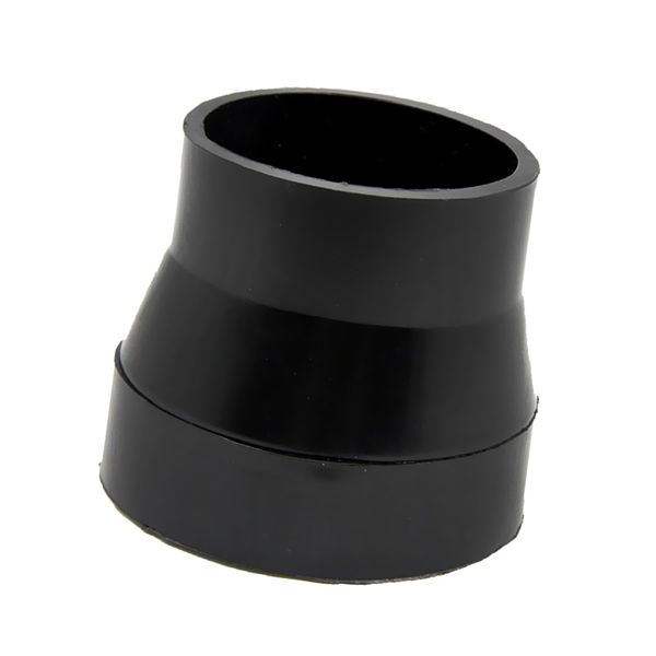 

universal 76mm-63mm air intake pipe rubber hose reducer connector black