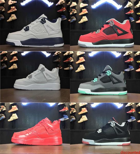 

designer shoes 4 kids casual shoes children outdoor sports shoes gym red chicago boy girls 4s luxury athletic sneakers