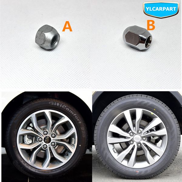 

for geely gc6,emgrand gt,gc9 borui,gl,gs,car wheel nut