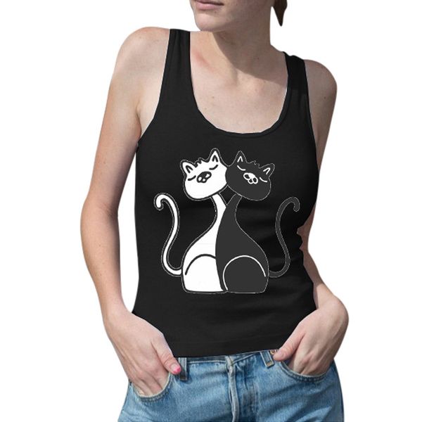 

female t-shirt fashion slim summer women casual print casual sleeveless tee 2019 new arrival camisas mujer dropshipping, White