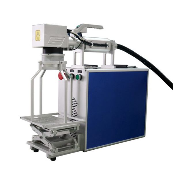 

raycus source handhold 30w fiber laser marking machine
