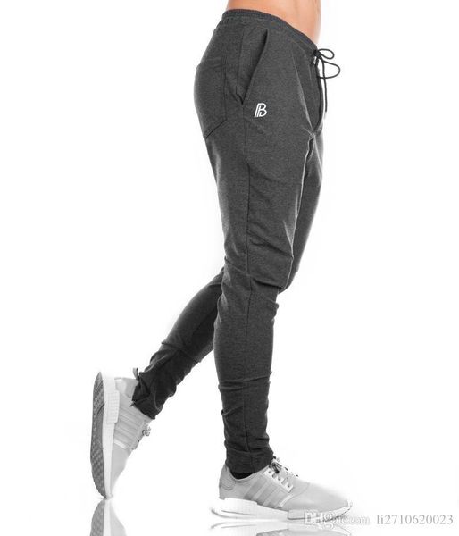 

men's joggers gyms pants casual pencil pants men sweatpants joggers pantalon homme trousers sporting clothing bodybuilding pants, Black