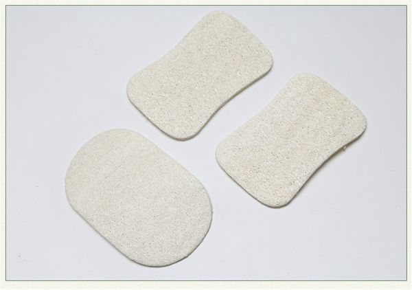 Natural Loofah louça Pano Scrub Pad Dish bacia Pot fácil de limpar Scrubber esponja de cozinha limpar os pincéis Scrub Pad YD0501
