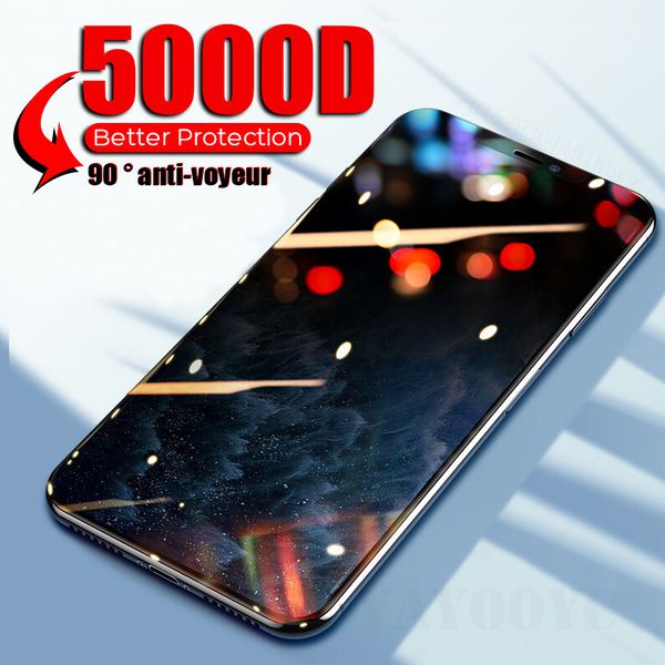 

анипионкое закаленное екло дл iphone 6 6s 7 8 plus x xs max xr privacy screen protector заиное дл