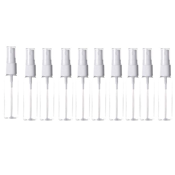 

10шт 50 мл портативный маленький прозрачный пластиковый пустой распылитель многоразового использования бутылки