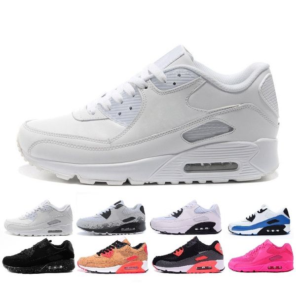

New Multicolor Wholesale high quality men and women 90 ultra sneaker air cushion Original Men's Casual Shoes 36-45