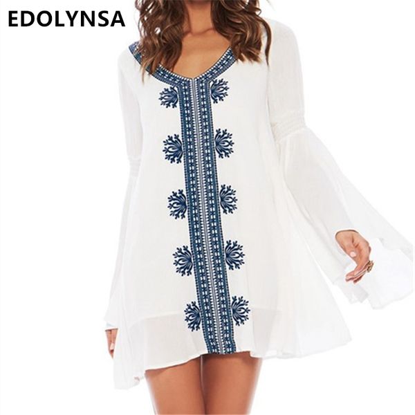 

new arrivals embroidery pareo beach dress swimsuit cover up rayon swimwear ladies robe de plage saida de praia #q117, Blue;gray