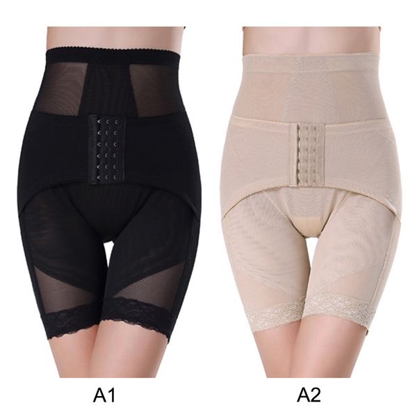 

waist trainer butt lifter seamless women high waist slimming belt tummy control panties briefs shapewear underwear body shaper, Black;white