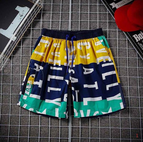 

men's shorts 2020 summer men fashion print thin short pants casual mens loose knee length beach shorts 6 styles size -3xl ph-da204104, White;black