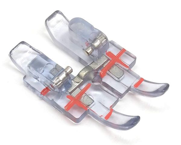 

1/4" clear quilting foot for pfaff quarter inch foot #820883096, Black