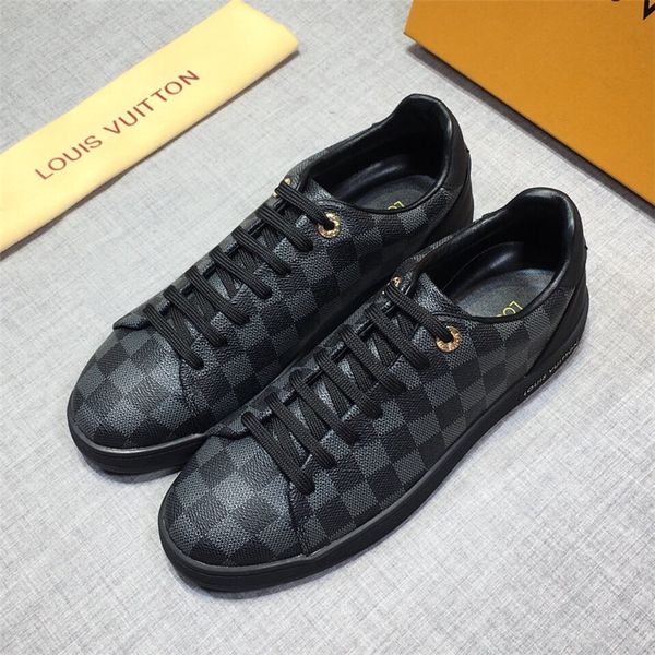 

20fw кроссовки мужские холст обувь мода прохладный улица кроссовки дышащий мужская повседневная обувь мужские бренды классический черный бел, Black