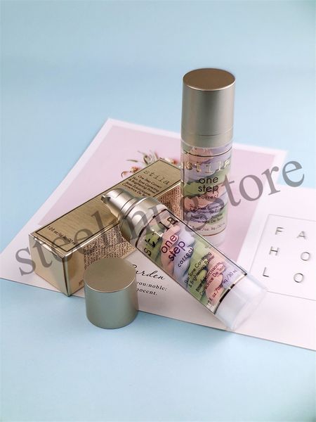 

3 colors in 1 bottle makeup foundation liquid base cream foundation primer brighten face skin cover isolation concealer ing