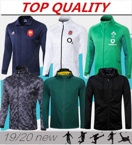 

2019 New Zealand Rugby hoodies jacket 19/20 Maillot de Foot South Africa Shirts Rugby Ireland Rugby shirt jackets size S-3XL