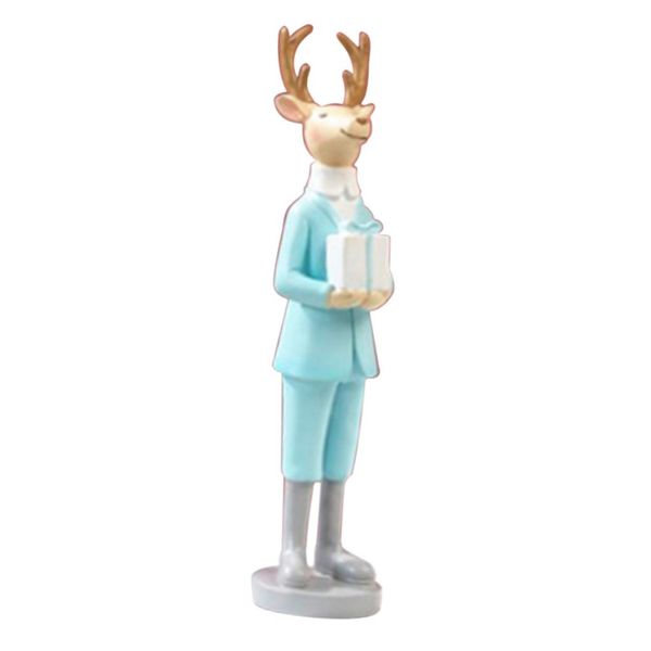 

resin sculpture lovely deer figurine home office tableornament