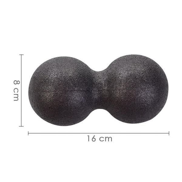 

new release fitness peanut massage ball edium hardness massage roller yoga gym relaxing exercise equipment fitness balls