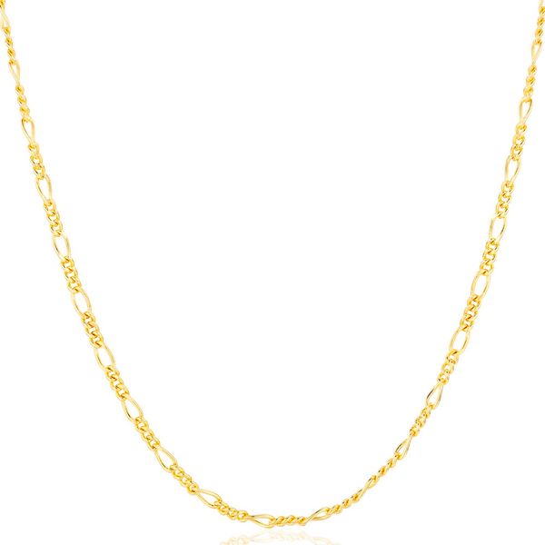 

35-90cm thin yellow gold color figaro chain choker short necklaces for women girls boys kids baby children jewelry anti allergy, Silver