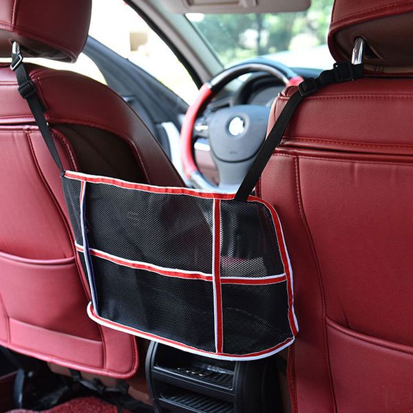 

organizer seat back mesh net bag purse holder driver storage netting pouch b88