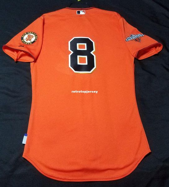 

majestic san francisco #8 hunter pence cool base jersey mens stitched wholesale big and tall size xs-6xl baseball jerseys, Black;blue