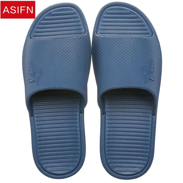 

asifn men's slippers summer deodorant eva bathroom male slipper ladies indoor household non-slip odorless soft bottom slides, Black
