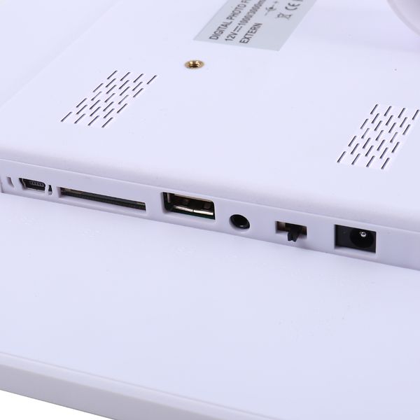 

12 inch digital p frame tft screen led backlight hd 1280*800 electronic album picture music