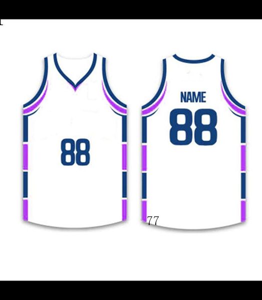 

2019 2020 Basketball Jerseys Quick Dry BLUE red Embroidery Logos Free Shipping Cheap wholesale Men Size Jersey71